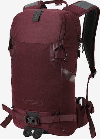 NITRO Rucksack ROVER 14 in Rot: Vorderseite