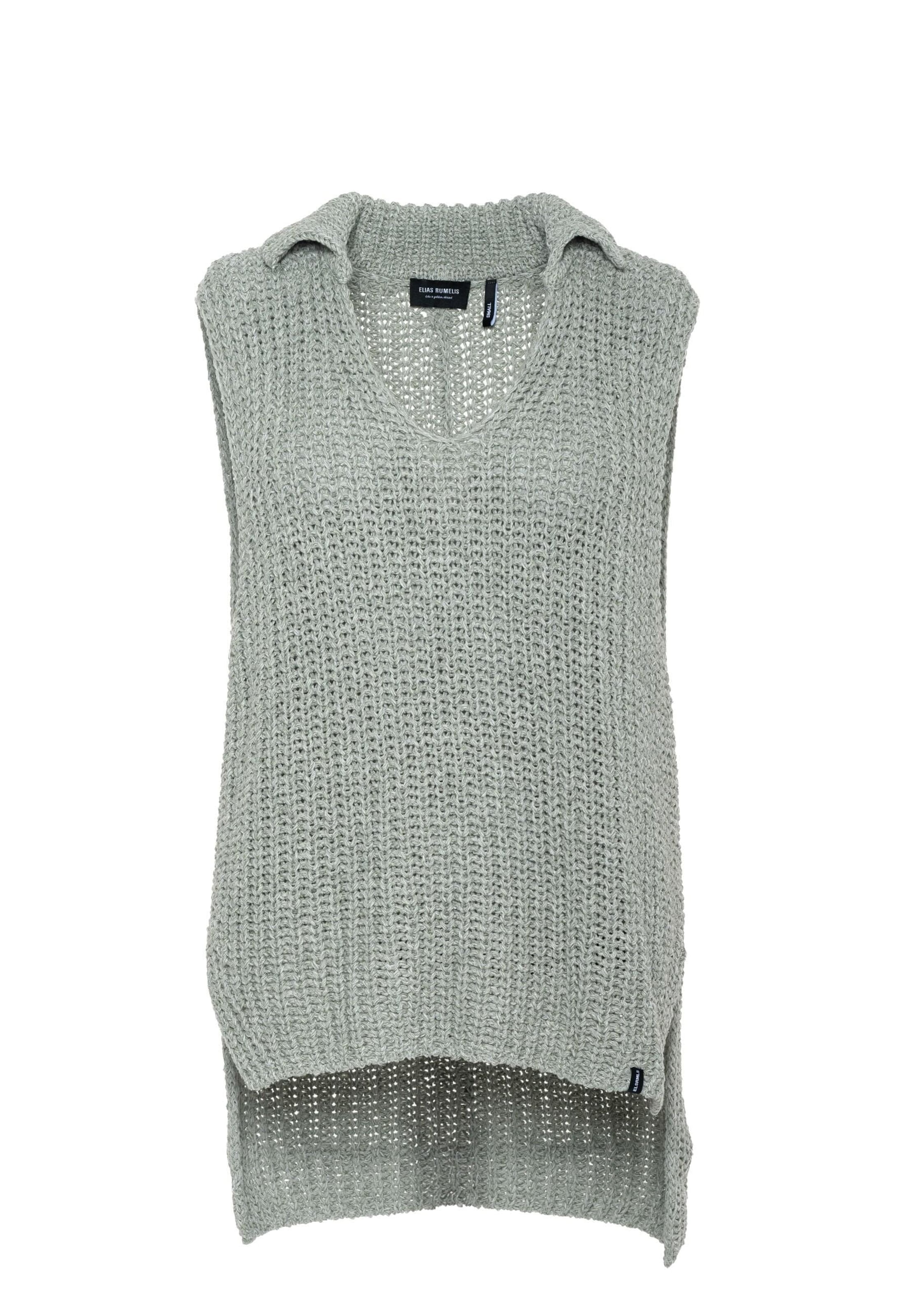 Pullover di Elias Rumelis in verde: frontale