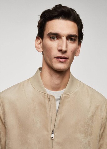 MANGO MAN Between-Season Jacket 'Bero' in Beige