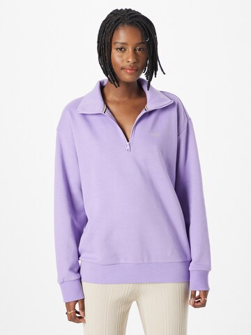 BOSS Sweatshirt 'Erzay' in Purple: front