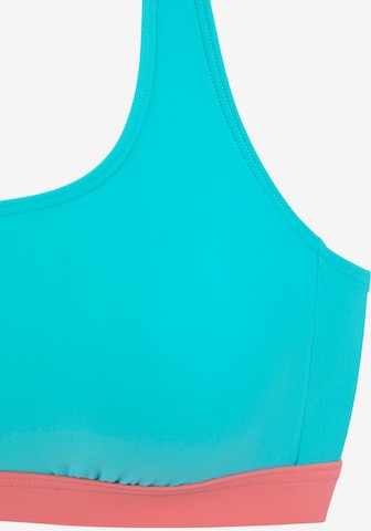 Bustier Hauts de bikini sport LASCANA ACTIVE en bleu