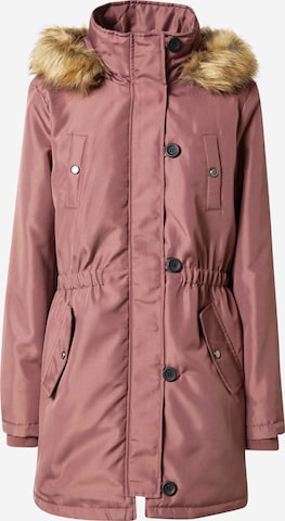 ABOUT YOU Between-seasons parka 'Fanny' in Pink: front