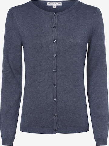 Marie Lund Knit Cardigan in Blue: front