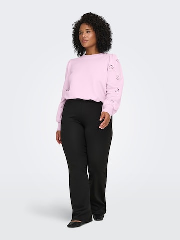 ONLY Carmakoma Sweatshirt 'CARFEMME' i pink