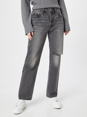 LEVI'S ® - Loosefit Calças de ganga '501 '90s' em preto: frente
