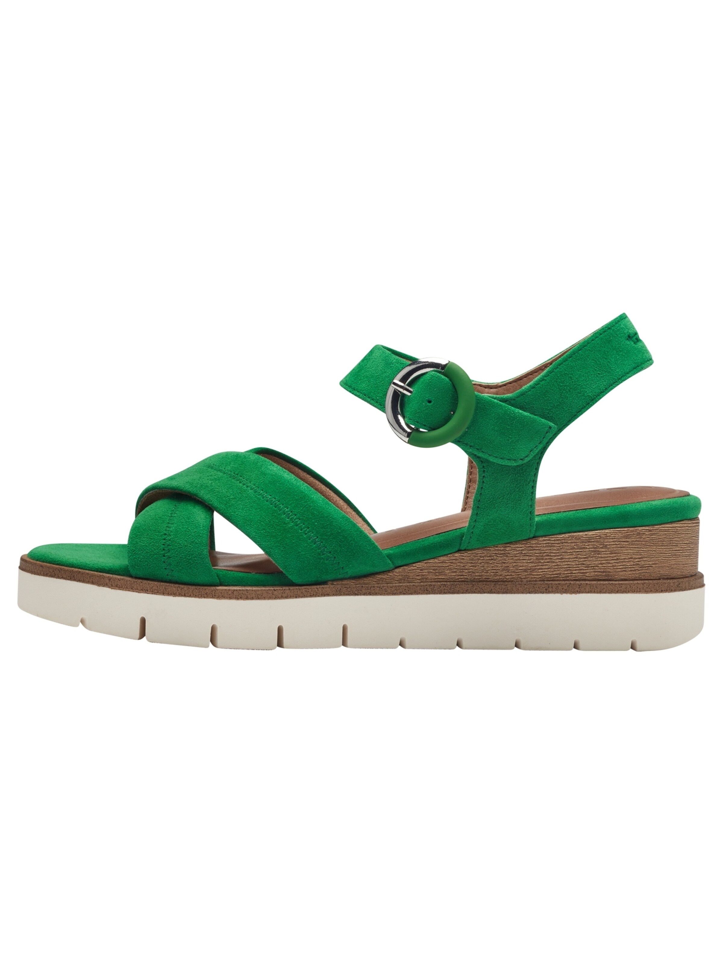 Sandalo di Tamaris in verde