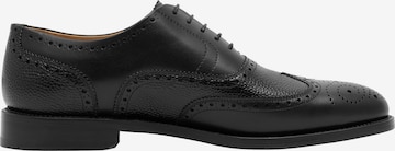 Henry Stevens Lace-Up Shoes 'Winston FBO' in Black