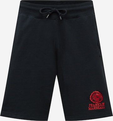 FRANKLIN & MARSHALL Pants in Black: front