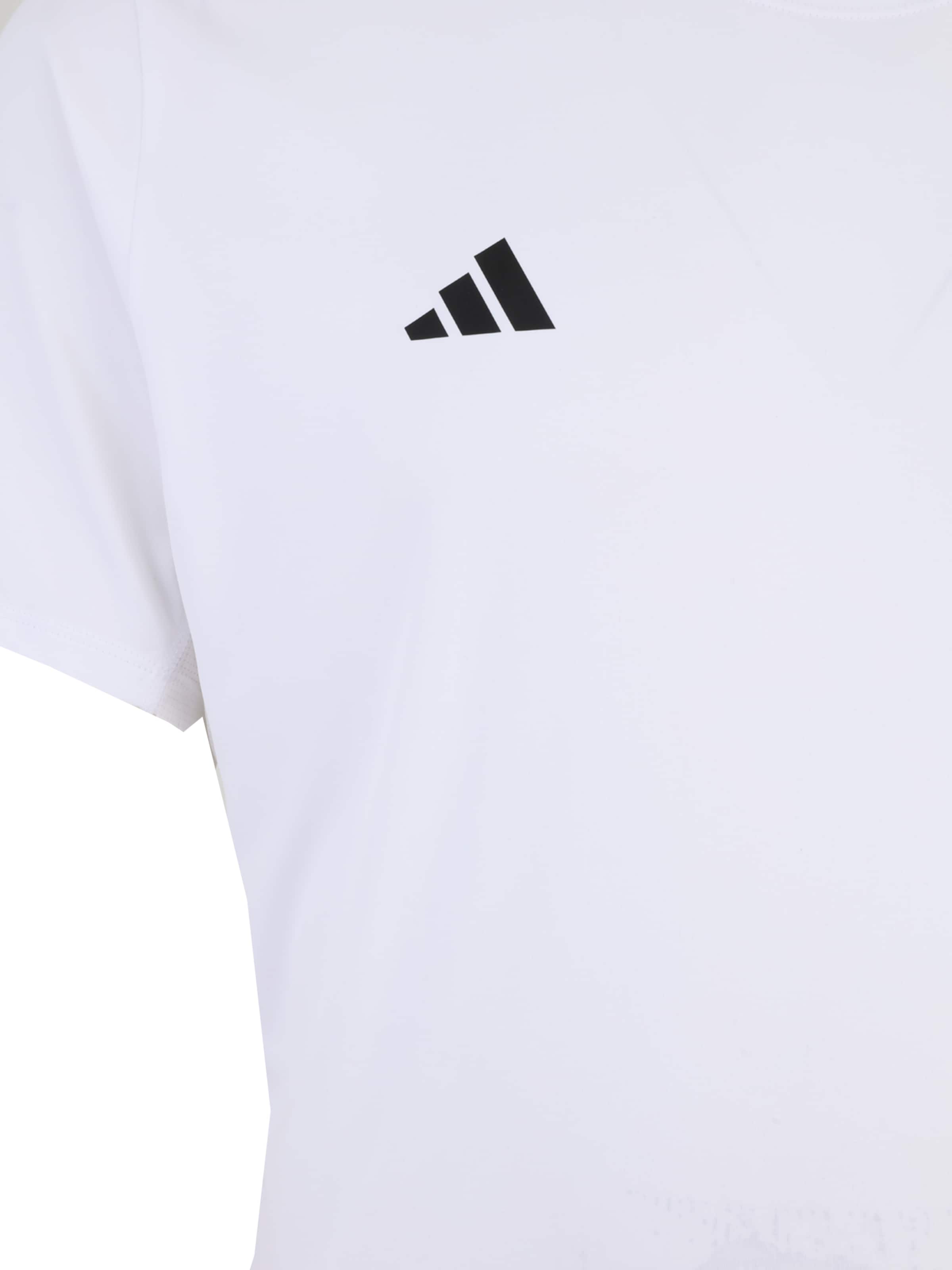 ADIDAS PERFORMANCE Funkcionalna majica 'ADIZERO E' | bela barva