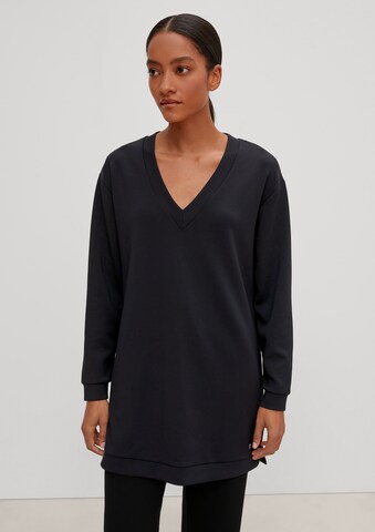 COMMA Sweatshirt in Schwarz: Vorderseite