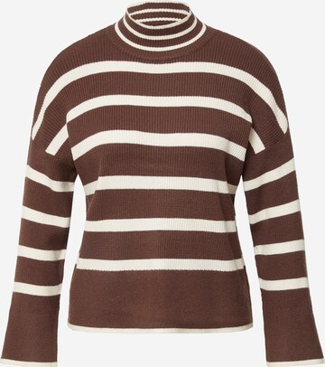 ONLY Sweater 'Ibi' in Brown: front