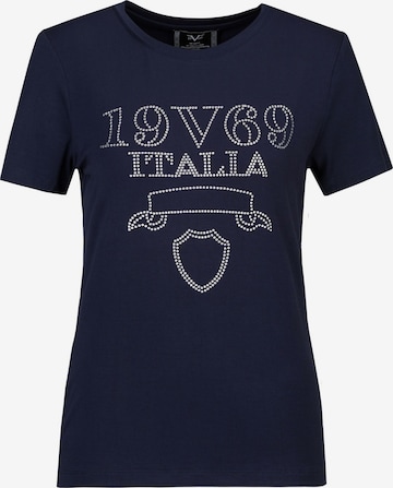 19V69 ITALIA T-Shirt 'Bella Stones' in Blau: Vorderseite