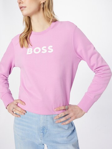 BOSSSweater majica 'Ela' - roza boja