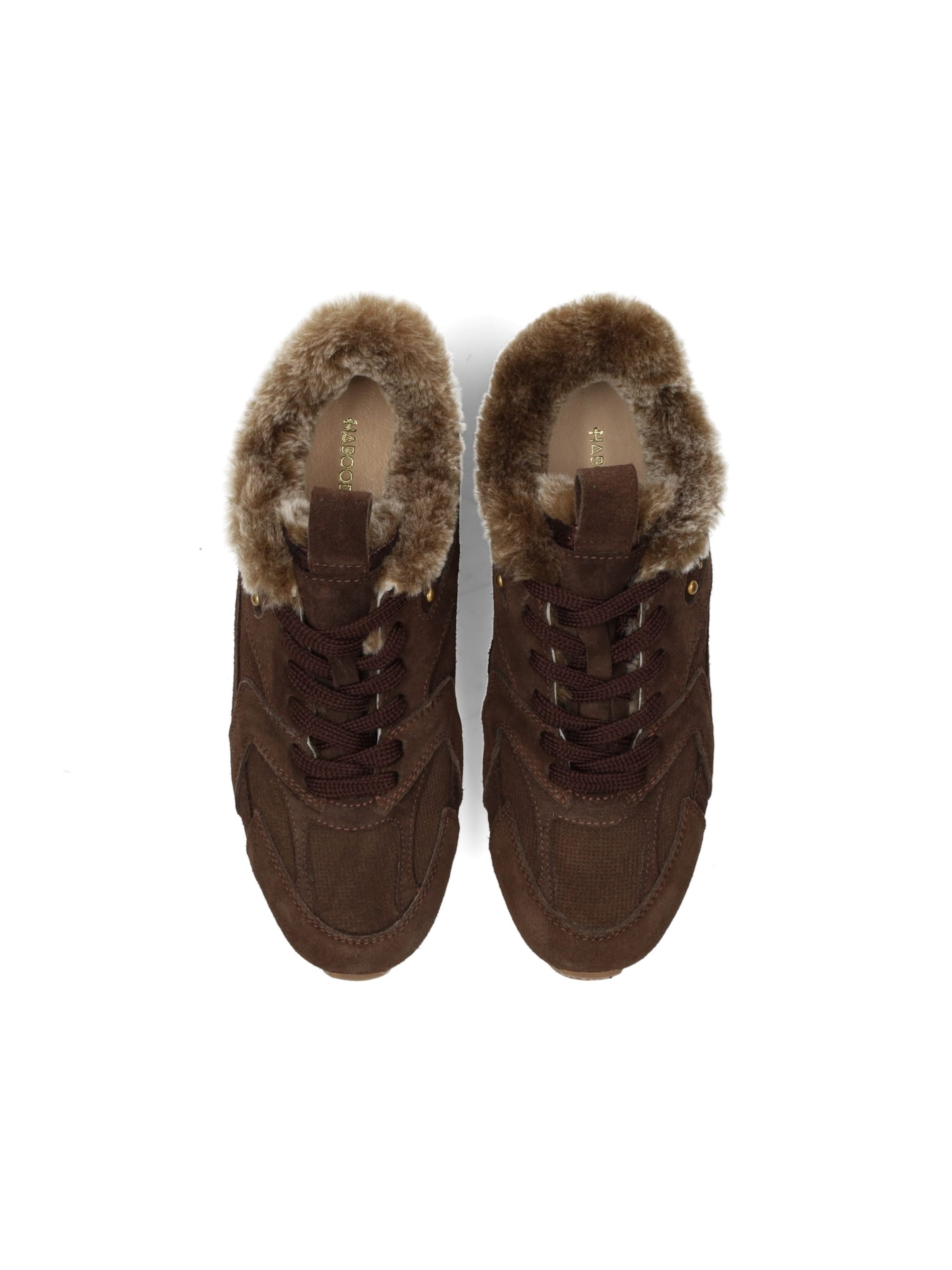 Haboob Sneakers laag in Bruin