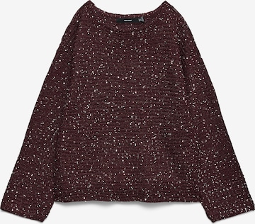 VERO MODA Strickpullover in Braun: Vorderseite