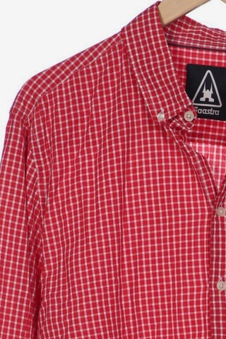 Gaastra Button Up Shirt in XXL in Red