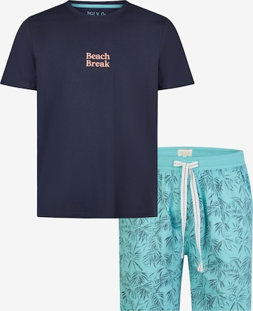 Phil & Co. Berlin Short Pajamas in Blue: front