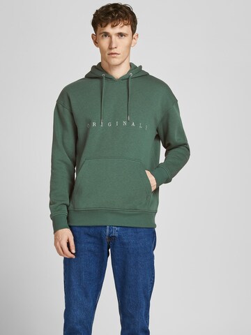 JACK & JONES Sweatshirt 'Copenhagen' in Green: front