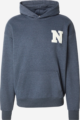 Sweat-shirt naketano en bleu : devant