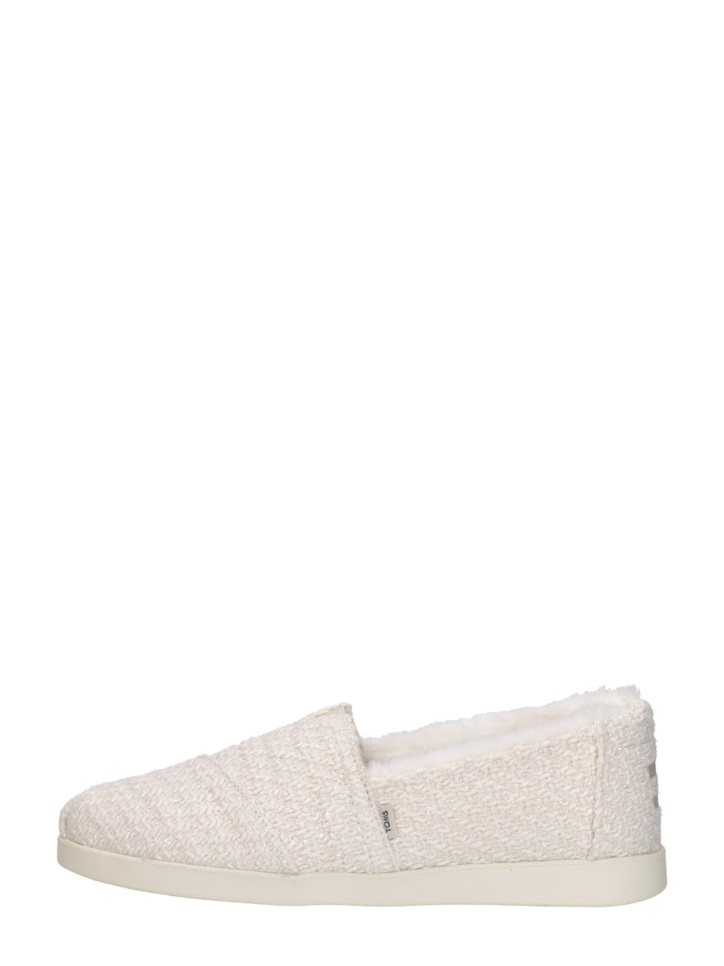 Pantoufle 'Alpargata Plus' TOMS en beige : devant