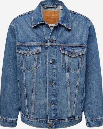 LEVI'S ®Prijelazna jakna 'Relaxed Fit Trucker' - plava boja: prednji dio