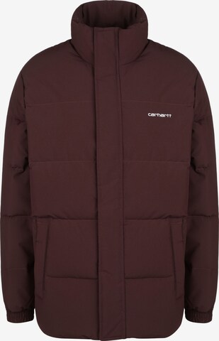 Carhartt WIP Winterjas 'Danville' in Bruin: voorkant