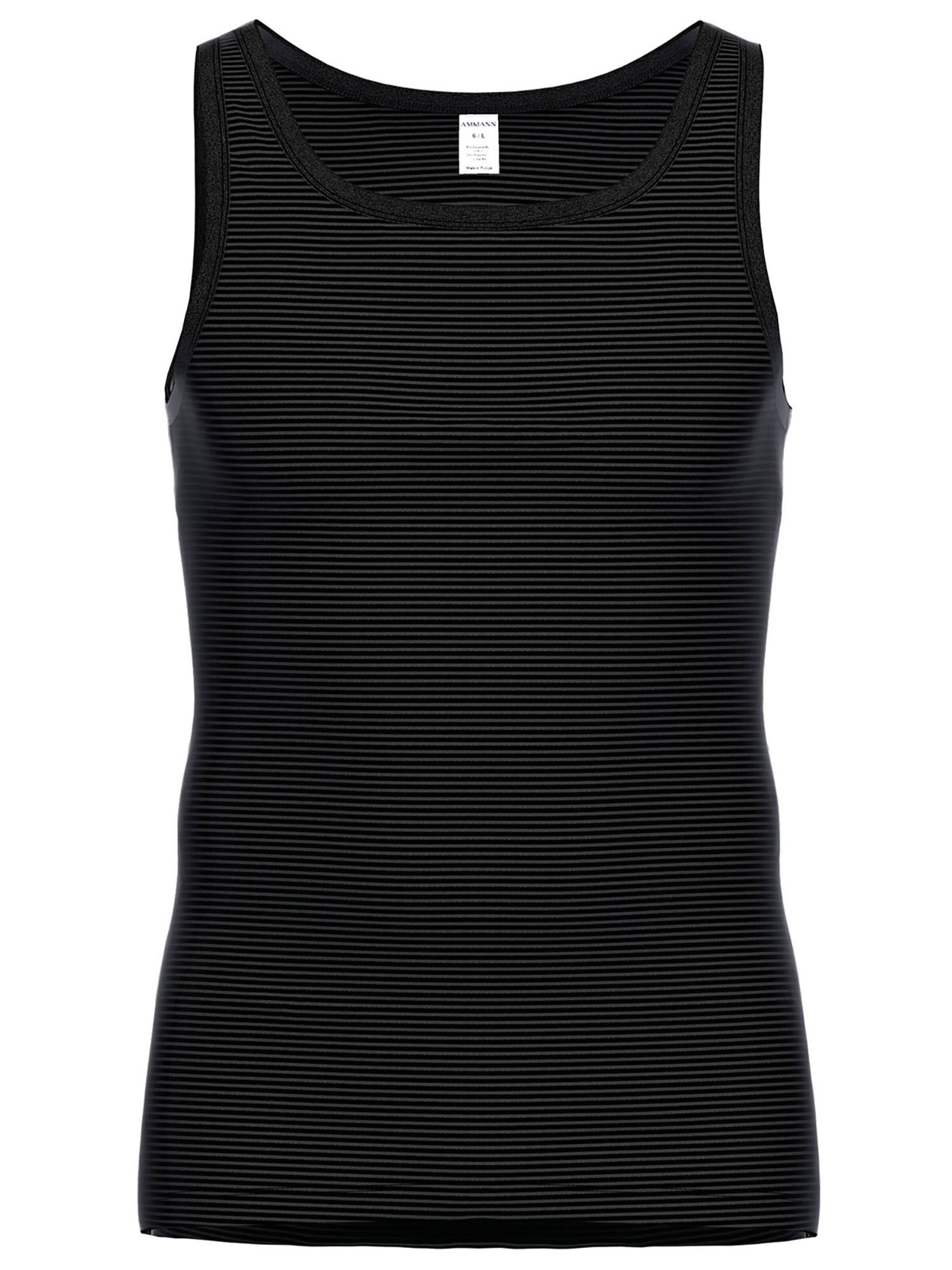 Ammann Undershirt 'Day Classic / Jeans Feinripp' in Grey: front