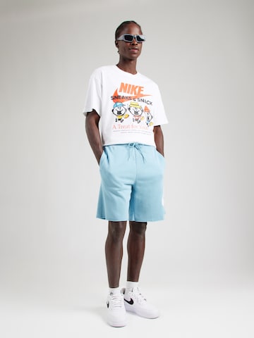 Nike Sportswear Loosefit Housut 'CLUB ALUMNI' värissä sininen