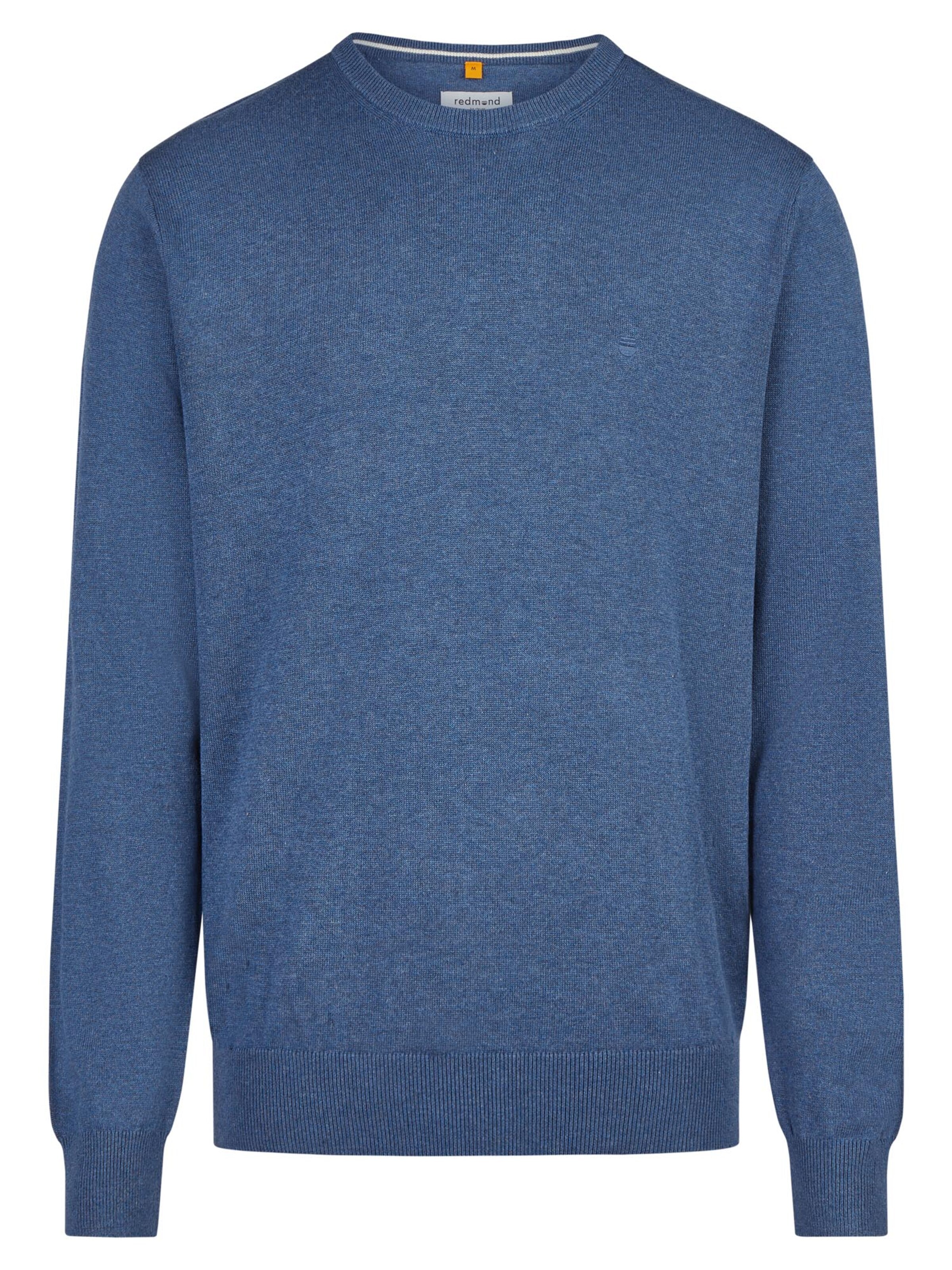 redmond Sweater 'Basic' in Blue: front