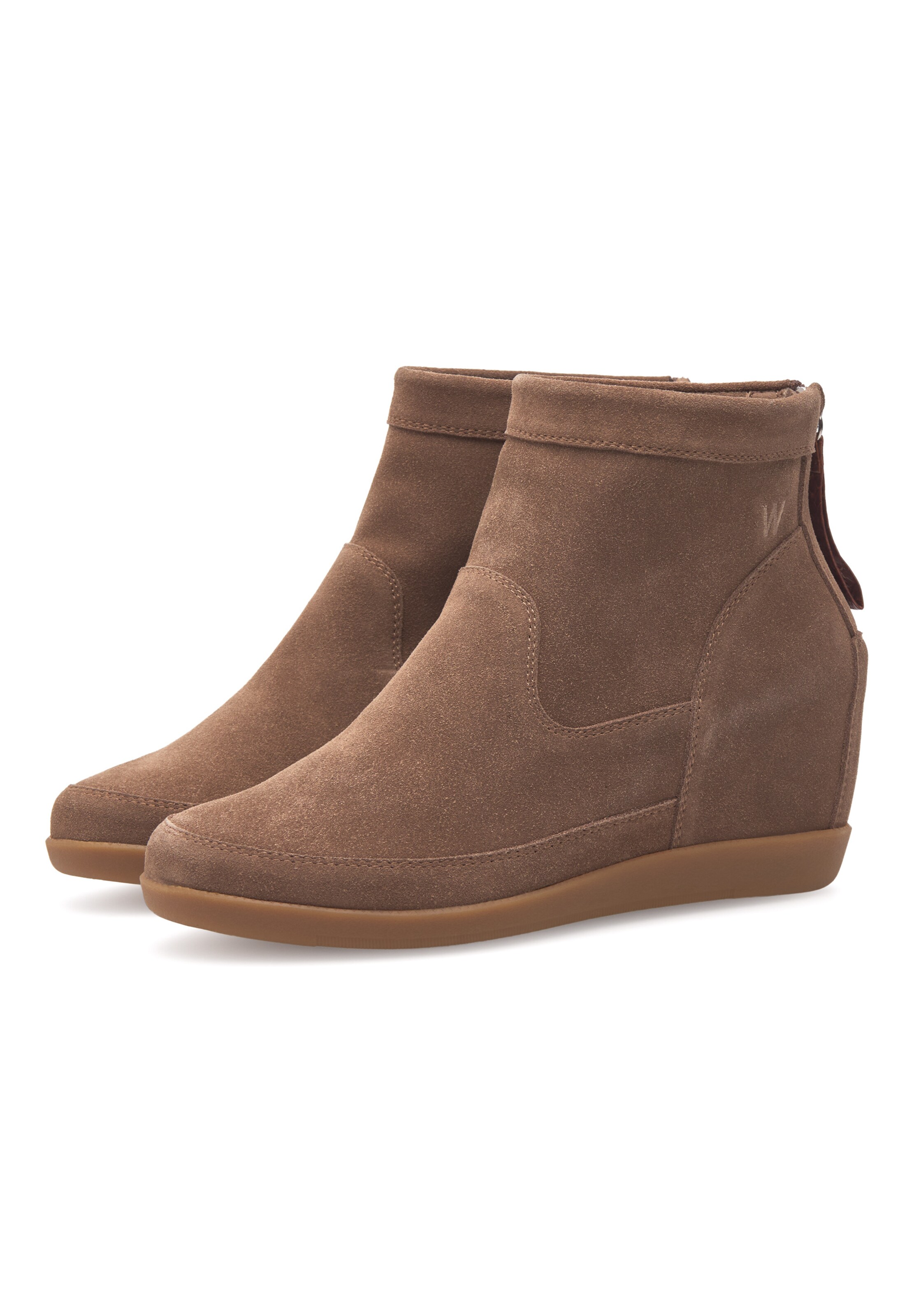 WODEN Enkellaarsje 'Emmy' in Bruin