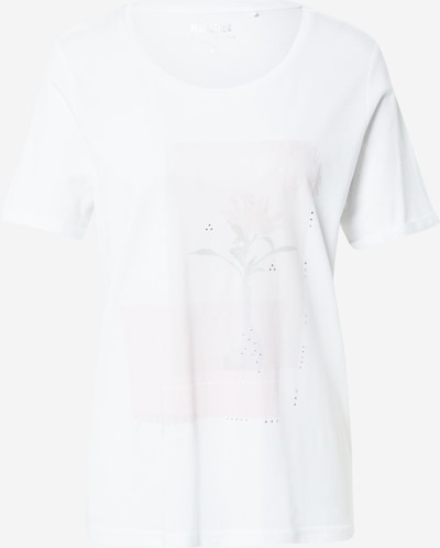 Tricou BLUE SEVEN pe verde pastel / roz pastel / alb, Vizualizare produs