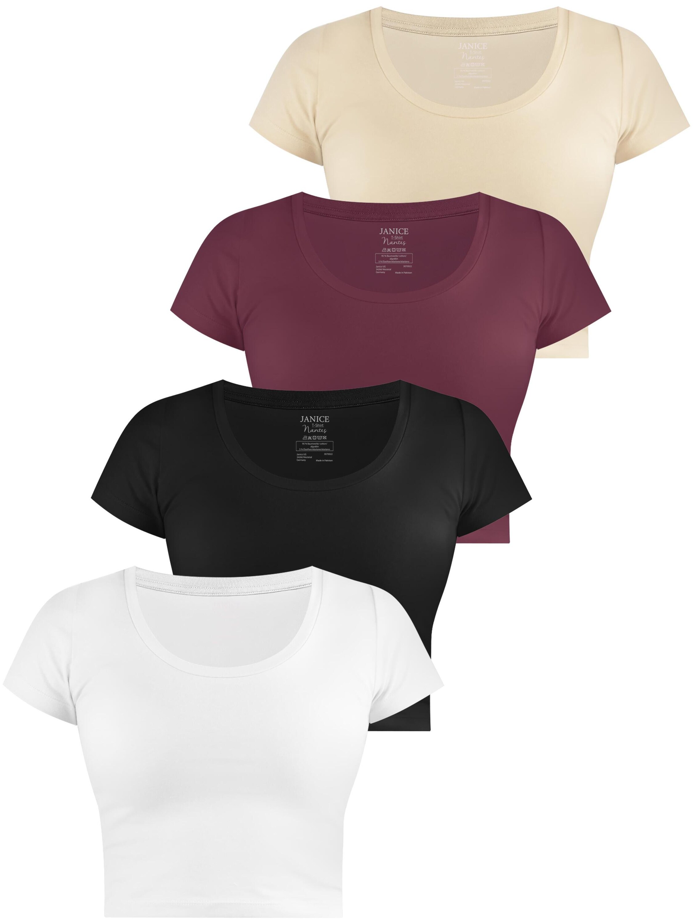 Janice Shirt 'Nantes' in Gemengde kleuren: voorkant