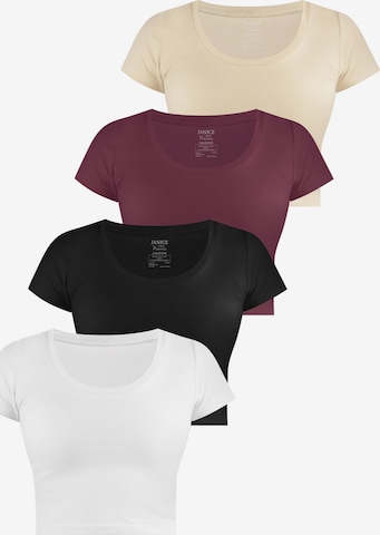 Janice Shirt 'Nantes' in Mischfarben: Vorderseite