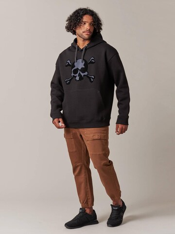 Sweat-shirt 'Brook' Deeluxe en noir