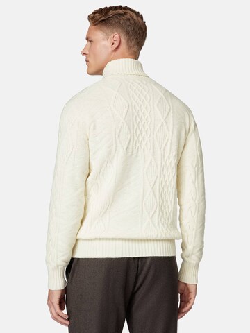 Boggi Milano Pullover in Weiß