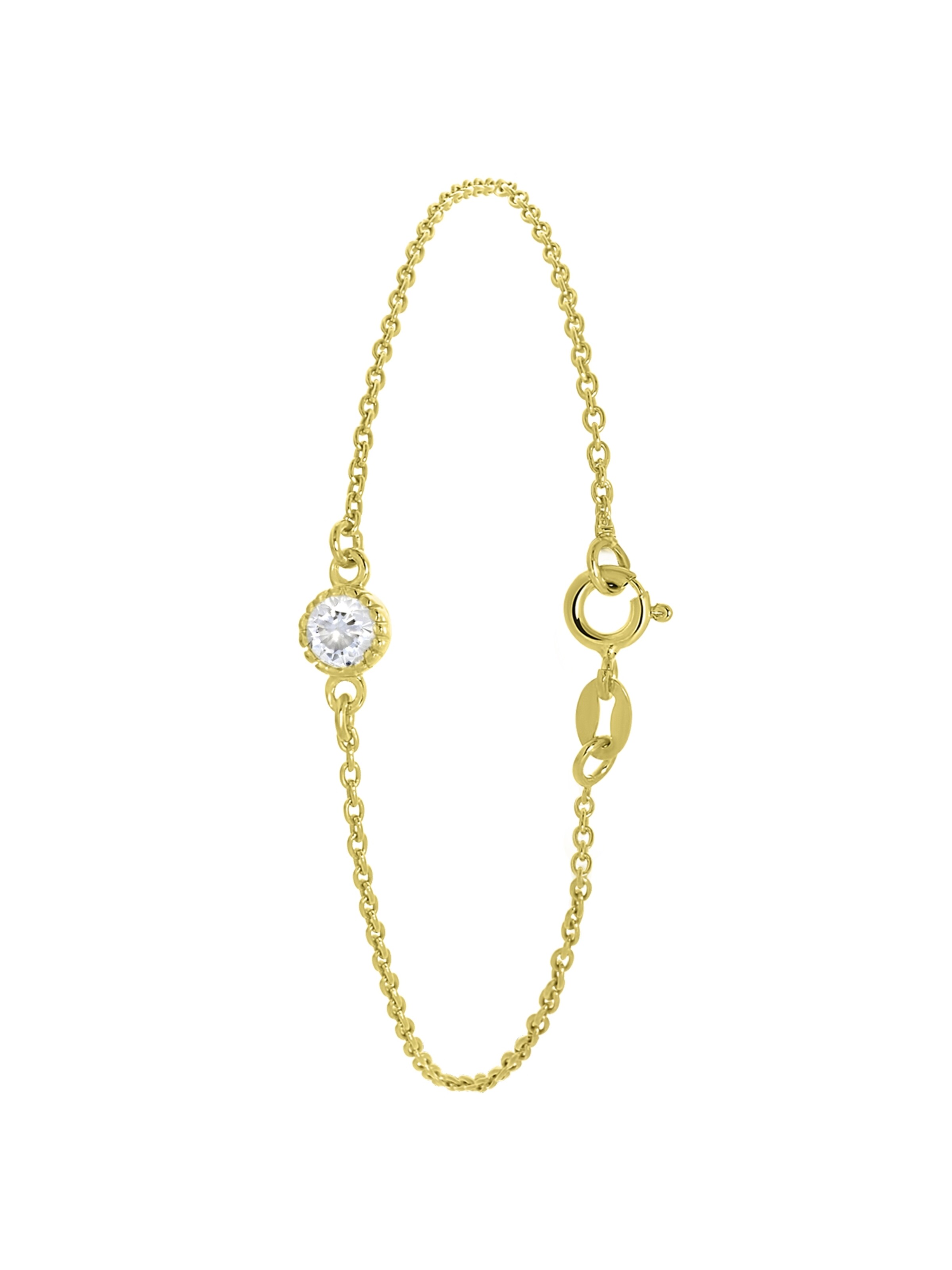 Lucardi Bracelet in Gold: front