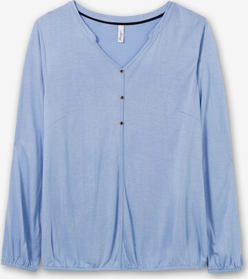 SHEEGO Shirt in Blue: front