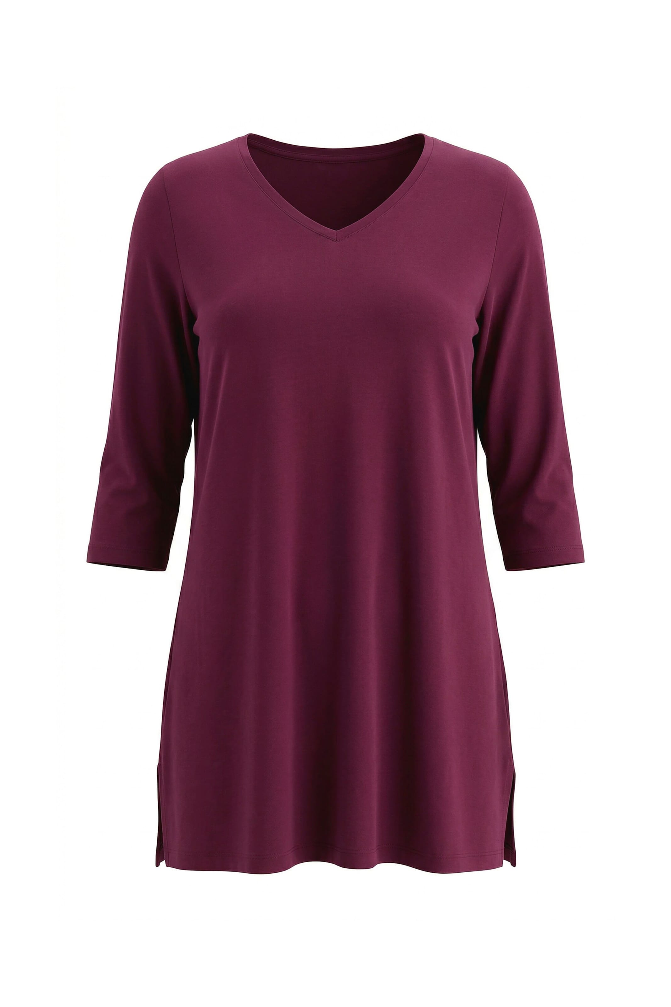 Ulla Popken Shirt in Braun: Vorderseite