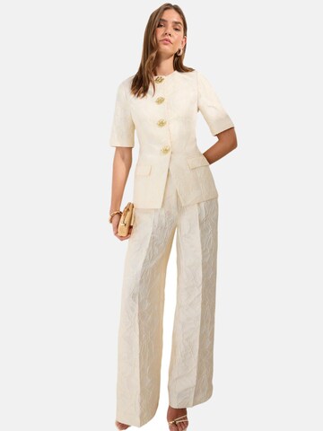 Blazer Friends Like These en beige : devant