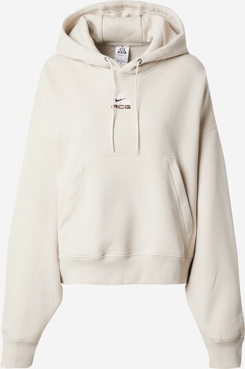 Nike Sportswear Sweatshirt 'ACG' in beige / braun / weiß, Produktansicht