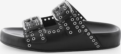 Kennel & Schmenger Mule 'Soda' en noir, Vue avec produit