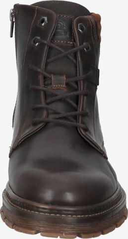 BULLBOXER Lace-Up Boots in Brown