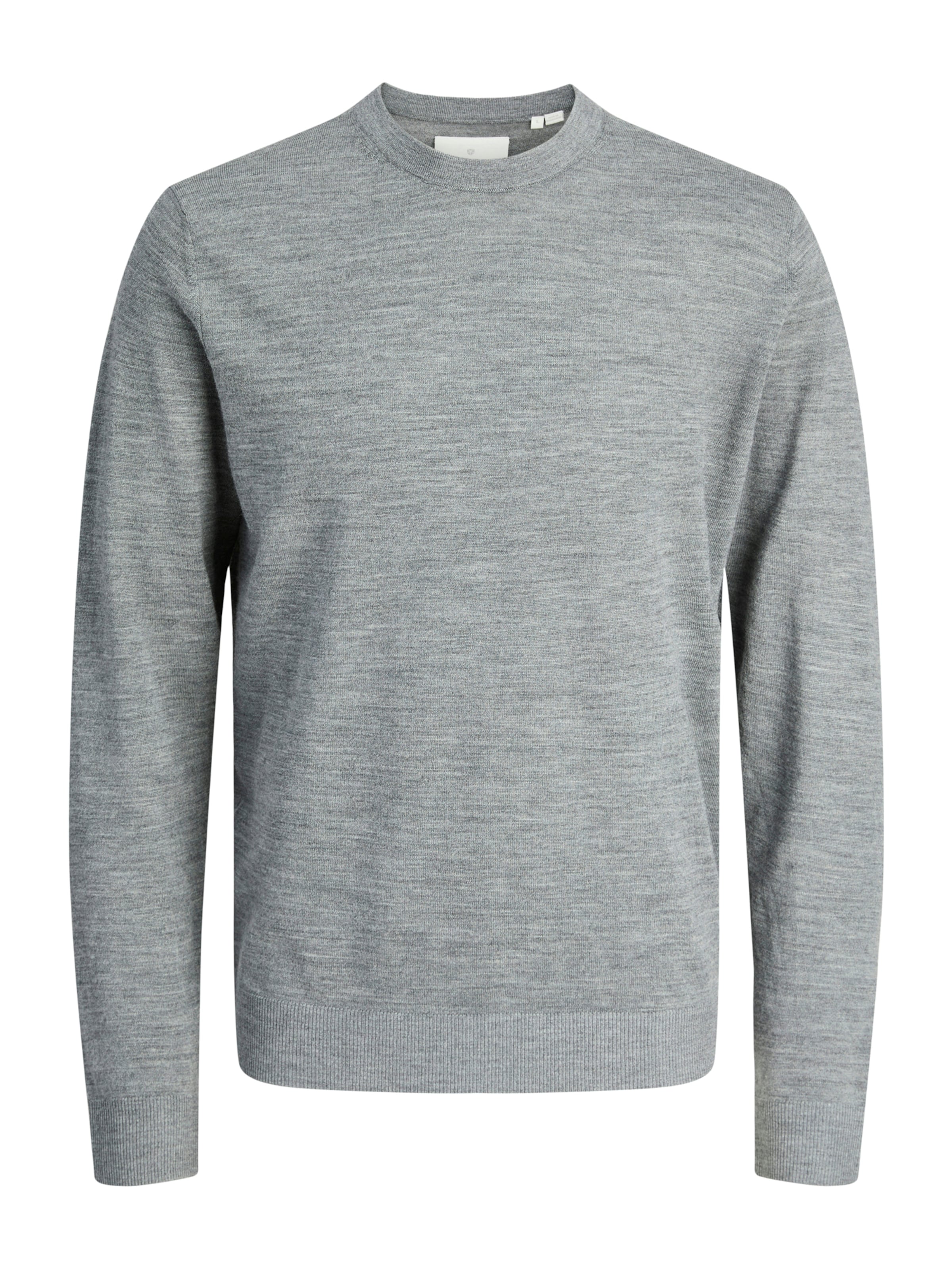 Pull-over Jack & Jones Premium en gris : devant