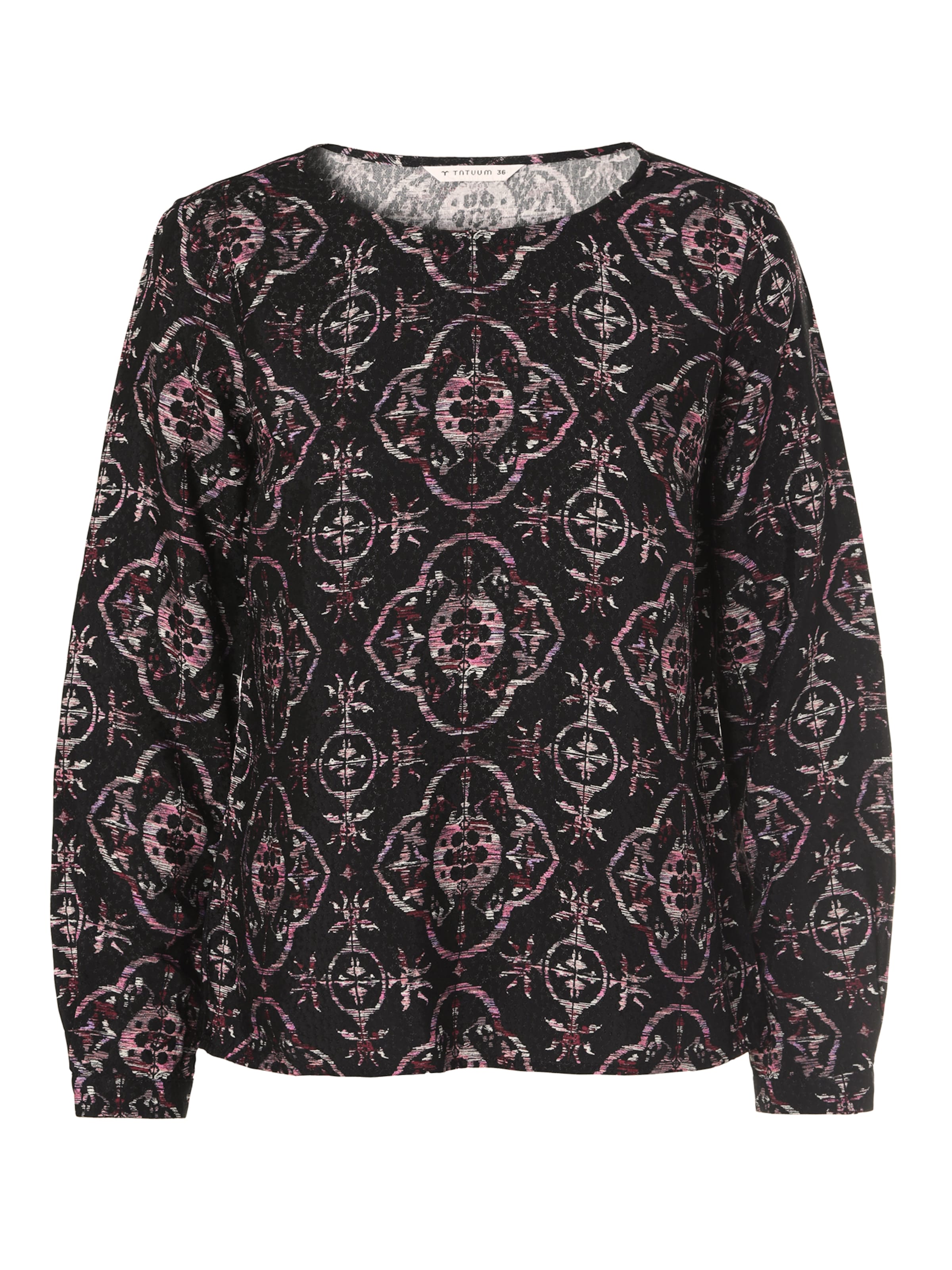 TATUUM Pusero 'TRIKA' värissä musta: etupuoli