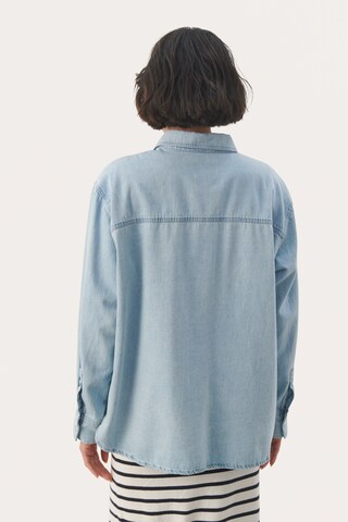 Part Two Bluse 'Collette' i blå