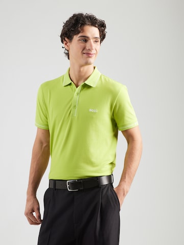 BOSS Green Paita 'Paule' värissä vihreä: etupuoli