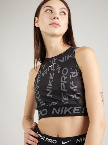 NIKE Top | črna barva