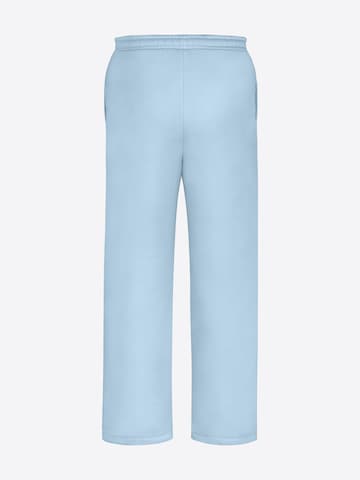 TATES Wide leg Workout Pants in Blue