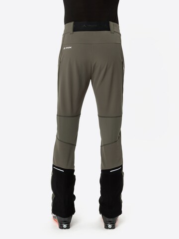VAUDE Regular Outdoorbroek 'M Larice P IV' in Groen