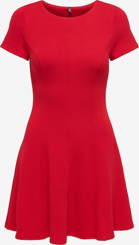 Robe 'ONLKENYA' ONLY en rouge : devant